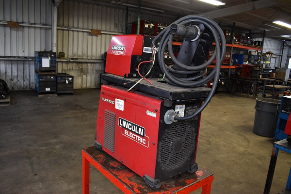 Lincoln Welding Equipment Lincoln Flextec With Wire Feeder