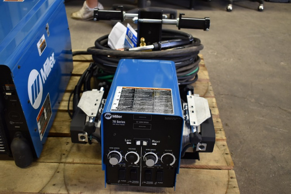 Miller Electric | Mitrowski Welding | Dual Miller Wire Feeder with XMT450