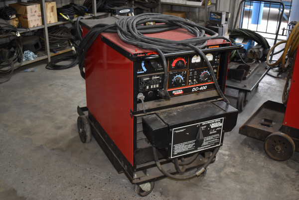 Lincoln Welding Equipment | Lincoln DC-400 Multi-Process Welding ...