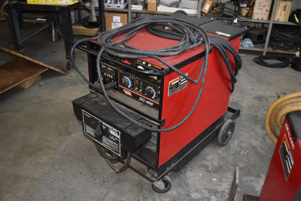 Lincoln Welding Equipment | Lincoln DC-400 Multi-Process Welding ...