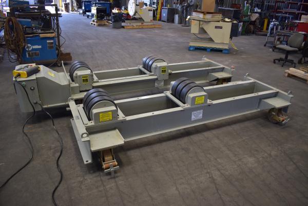 Used Koike Aronson 20-Ton AIR Powered Turning Rolls [TTR062824-1]